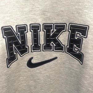 nike spell out sweatshirt vintage